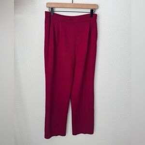 St. John Knit Trouser Pants - Size 8